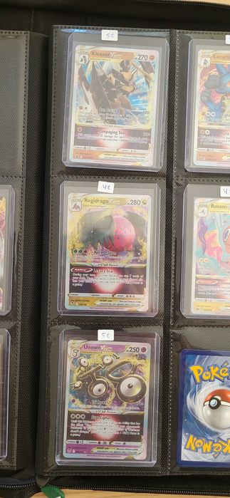 Cartas de Pokémon Originais Raras Vstar e Vmax