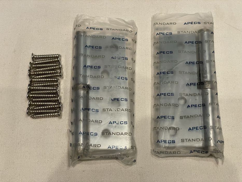 Петля дверная APECS 100*75-B steel CR-L