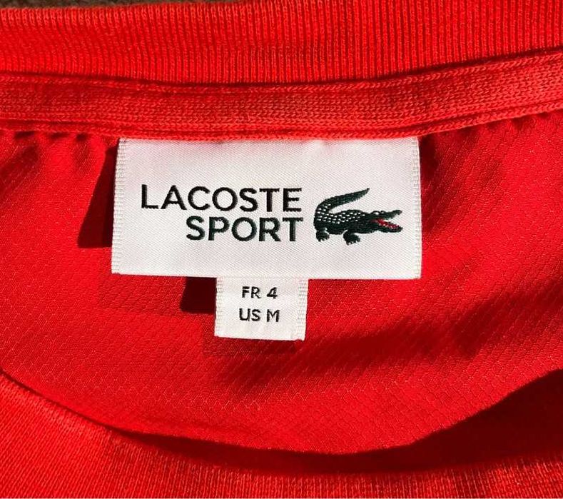 Lacoste Sport Sweatshirt Vermelha