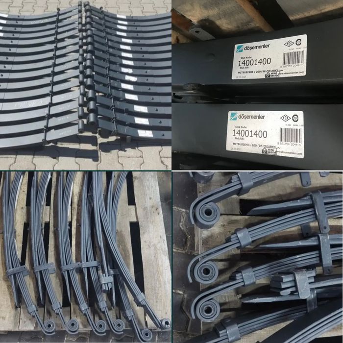 Рессори Mitsubishi L200 5 листів та 6 листів 1996-2006 2006-2015