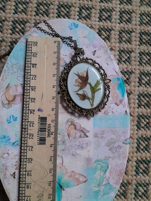 Підвіска жіноча двухстороння Квіти