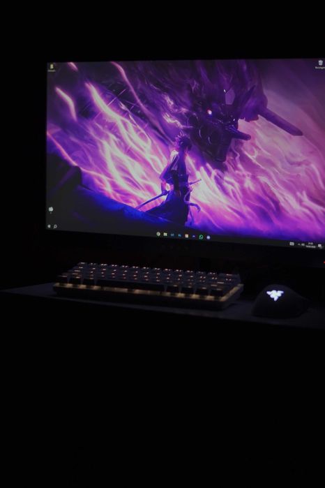Pc gaming, monitor, mouse, teclado e cadeira gaming