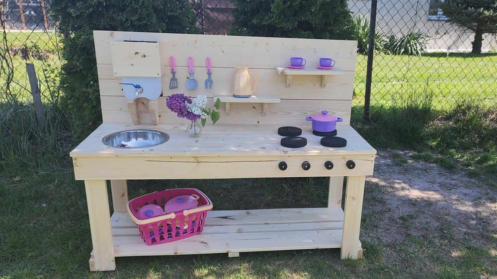 Kuchnia błotna ogrodowa na podwórko