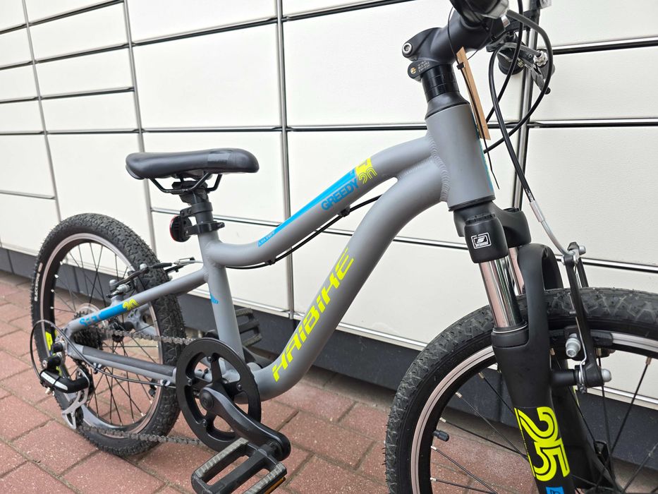 Rower dziecięcy 20" HAIBIKE Greedy 20 / Acera 1x7 / Ładny!