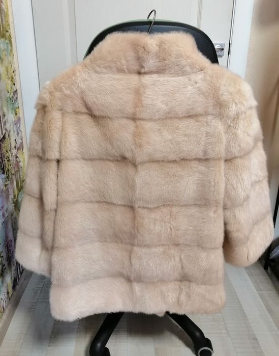 Норковий полушубок, розмір 48