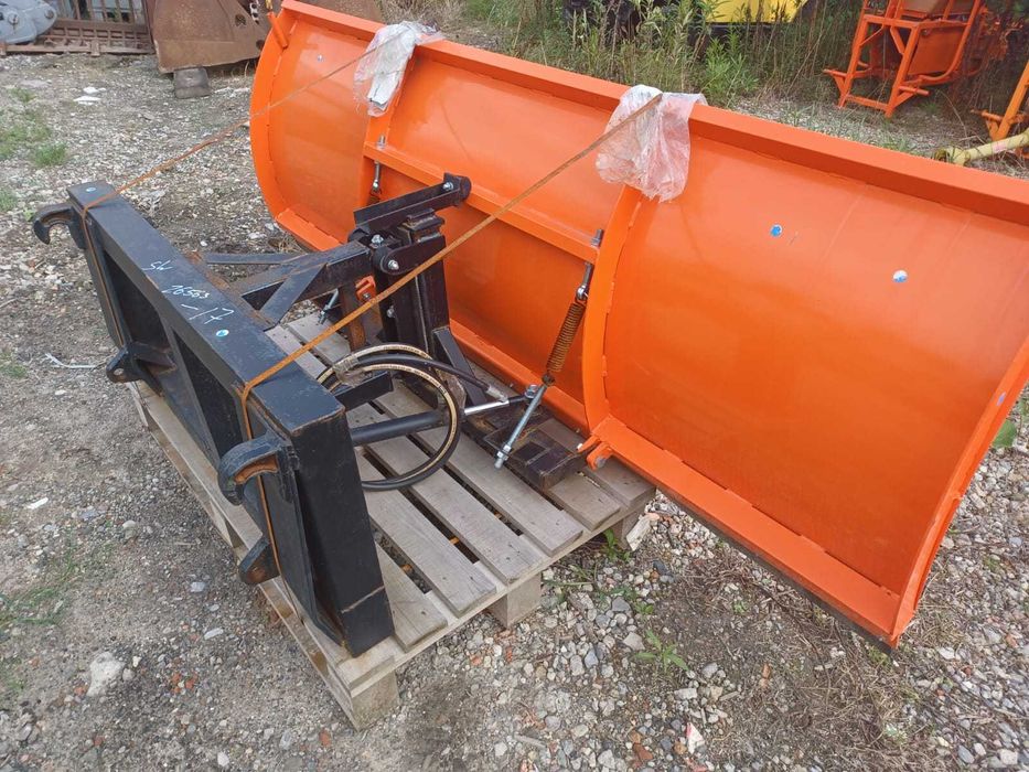 Pług do śniegu 225cm z euro ramką Ursus Zetor Fendt MF John Deere