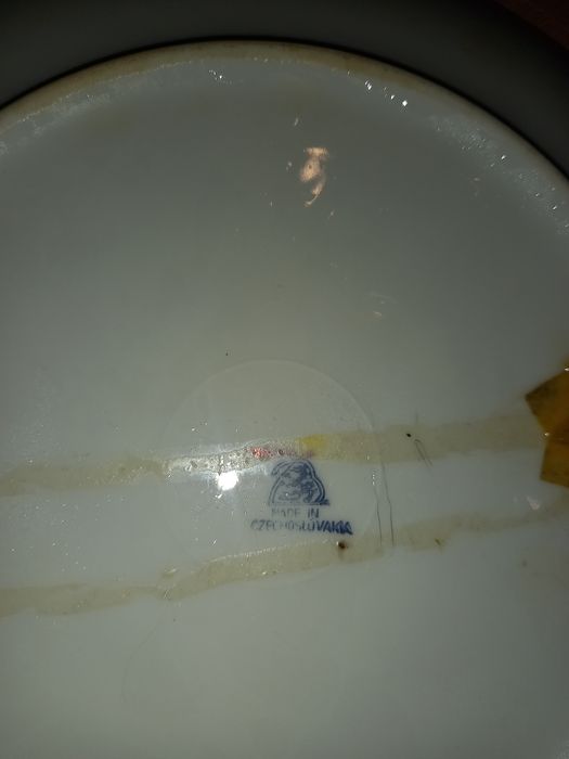 Тарелка чехословакия