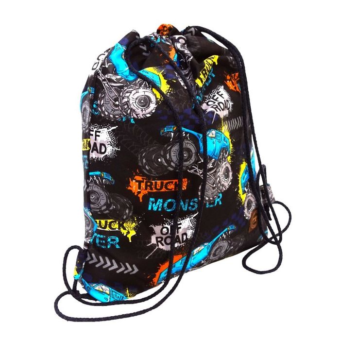 Monster Truck Plecak Worek Bawełniany dla dzieci