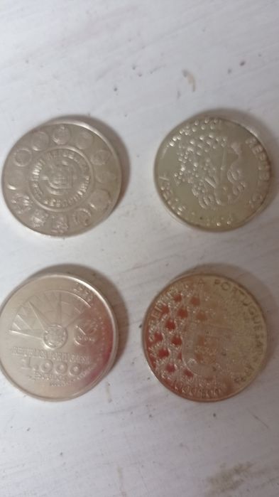 Moedas de mil escudos