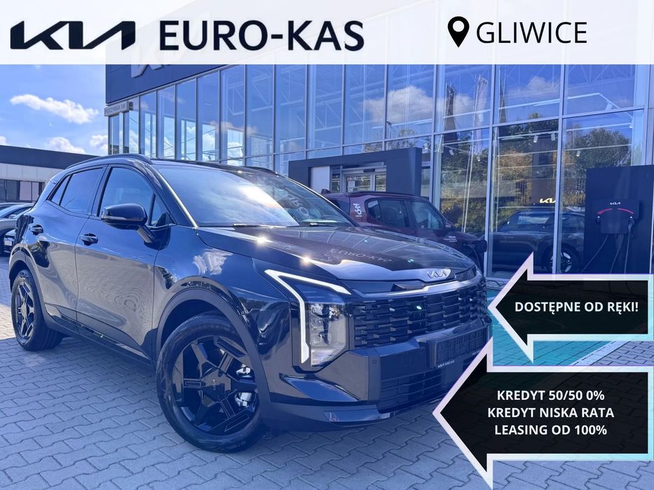 Kia Sportage BLACK EDITION  1.6 T-GDI 7DCT 150KM Dostępna od ręki!