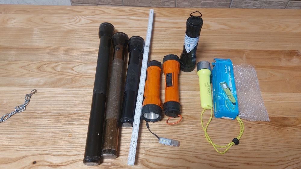 Фонари разные алюминивые