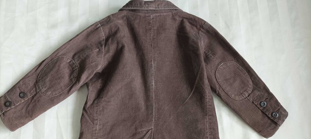 Marynarka sztruksowa dla chłopczyka