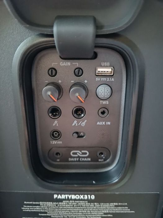 Aluger de Caixa ou coluna JBL partybox 310