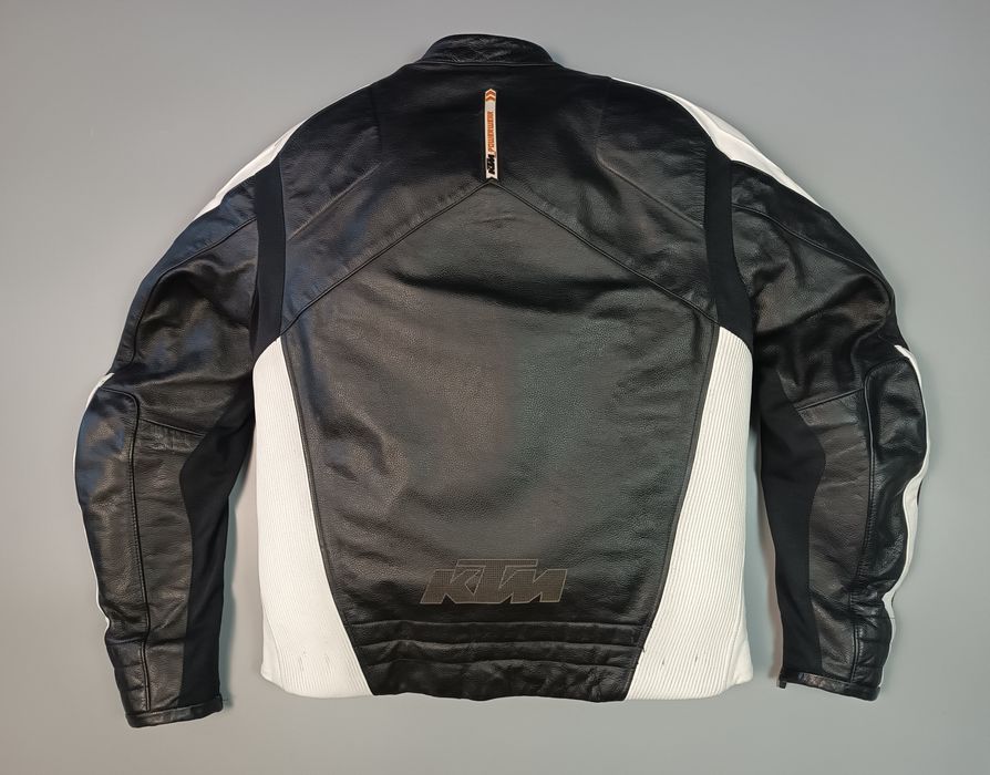 Оригинальная кожаная мотокуртка KTM PowerWear (L) / Топ защита SAS-TEC