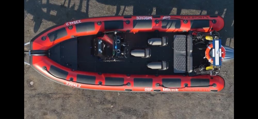 RIB Highfield Patrol 600 | łódź robocza, ratownicza WOPR Straż Pożarna
