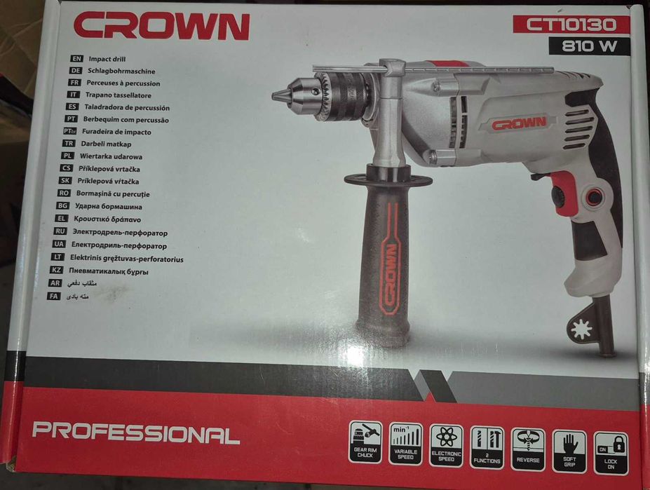 Дриль Crown CT10130