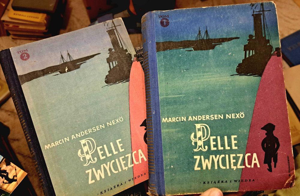 Pelle Zwycięzca 1949 I i II tom Warszawa