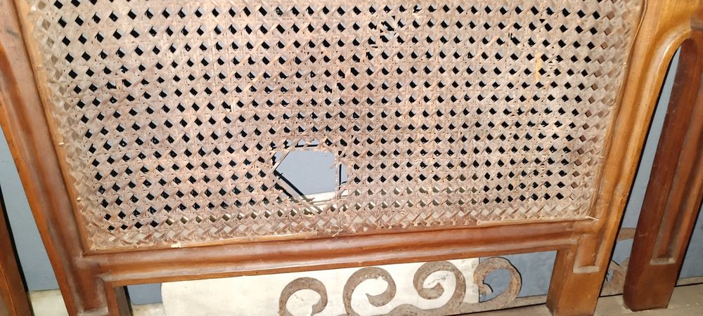 Cadeirão 3 lugares antigo