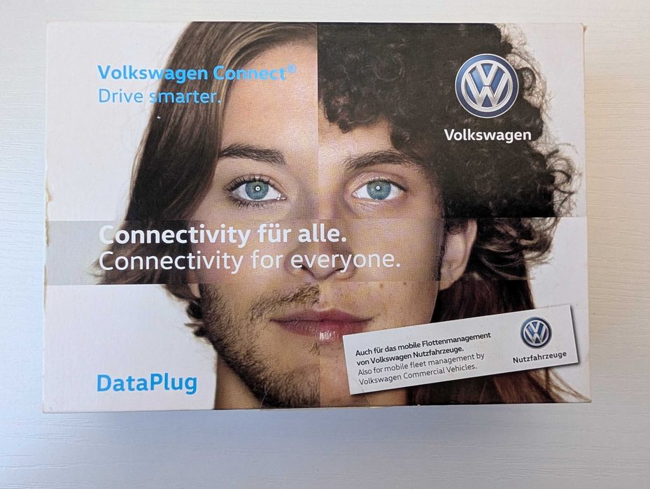 Volkswagen DataPlug original — Novo e selado