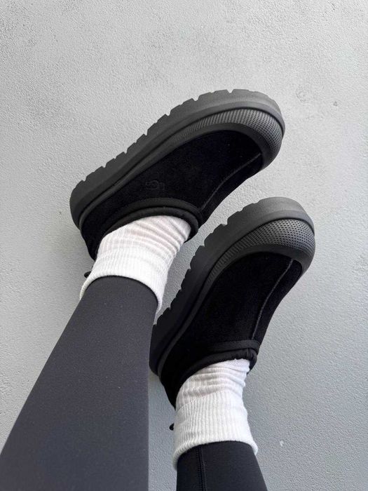 Сапоги UGG Tasman Weather Hybrid Black 36-45 Натур Замша! Новинка Зимы