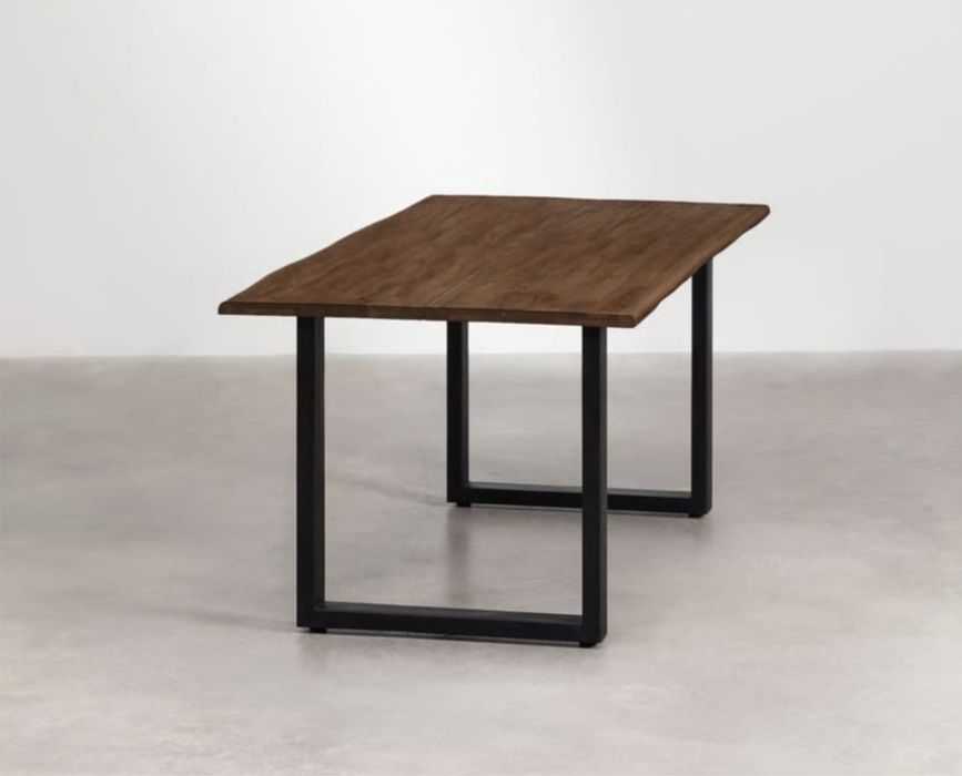 Mesa de jantar retangular 180×90 cm