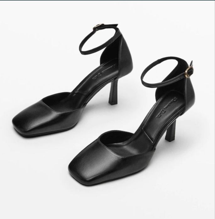 Шкіряні туфлі Massimo Dutti, р. 39