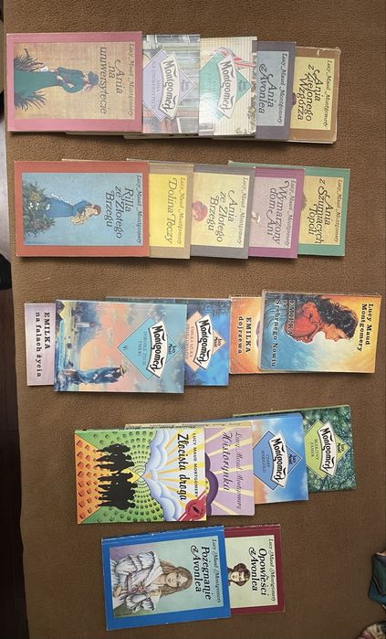 19 powieści Lucy Maud Montgomery - Ania, Emilka plus inne