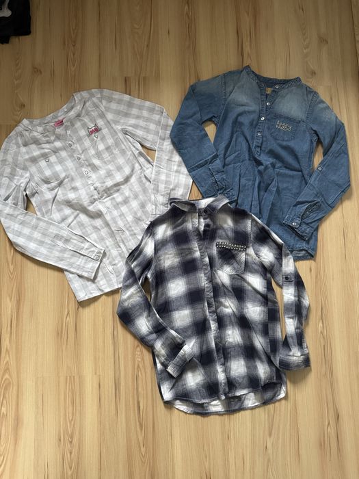 3 pack koszul dziewczecych