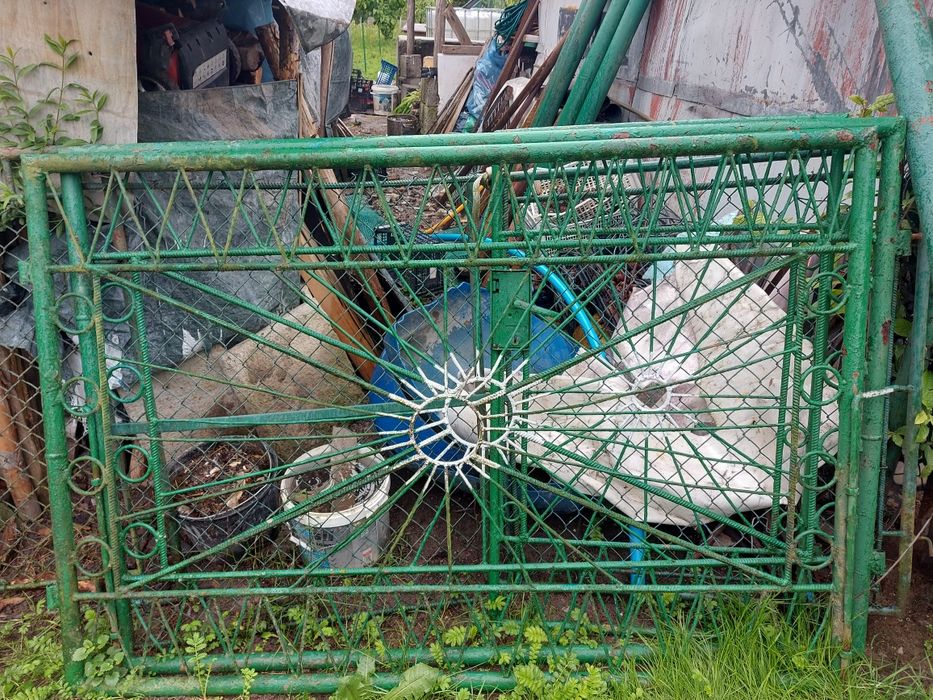 BRAMA 2 skrzydła , bramka słupki..