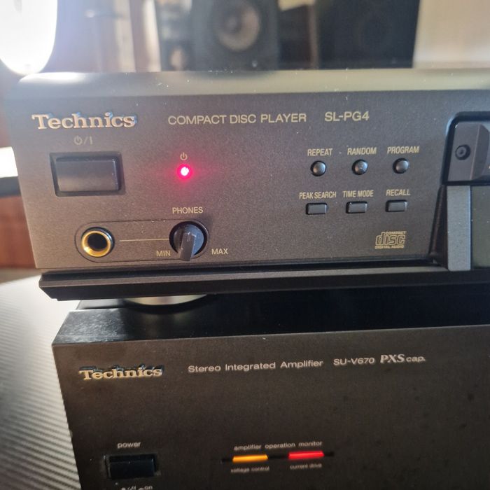 Zestaw Technics: Wzmacniacz SU-V670 + CD SL-PG4 (Pilot)