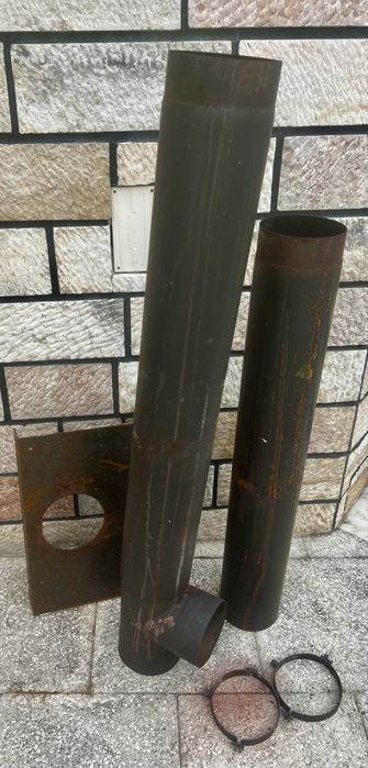 Tubos em aço para recuperador ou salamandra