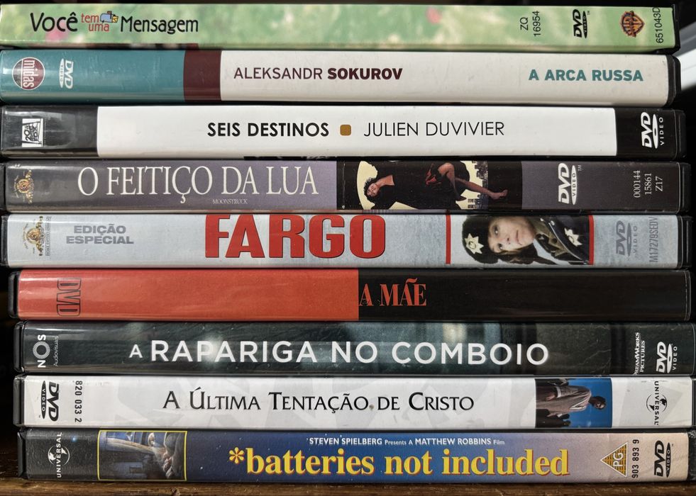 DVDs vários Lote 16