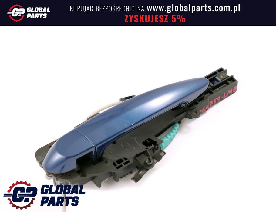 BMW E87 Klamka Drzwi Prawa Prawy Tył Le Mans Blau