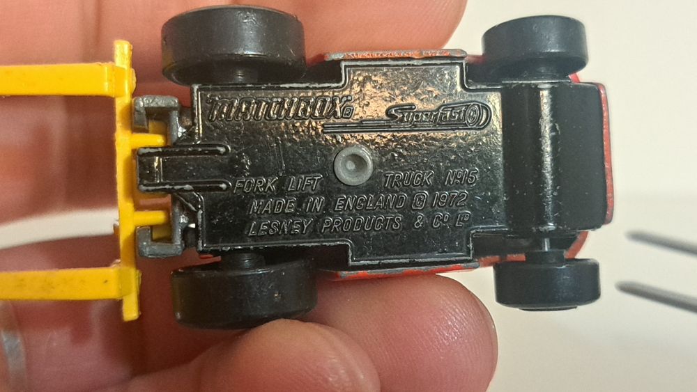 76-E/26 wozki widlaki Matchbox 1972r