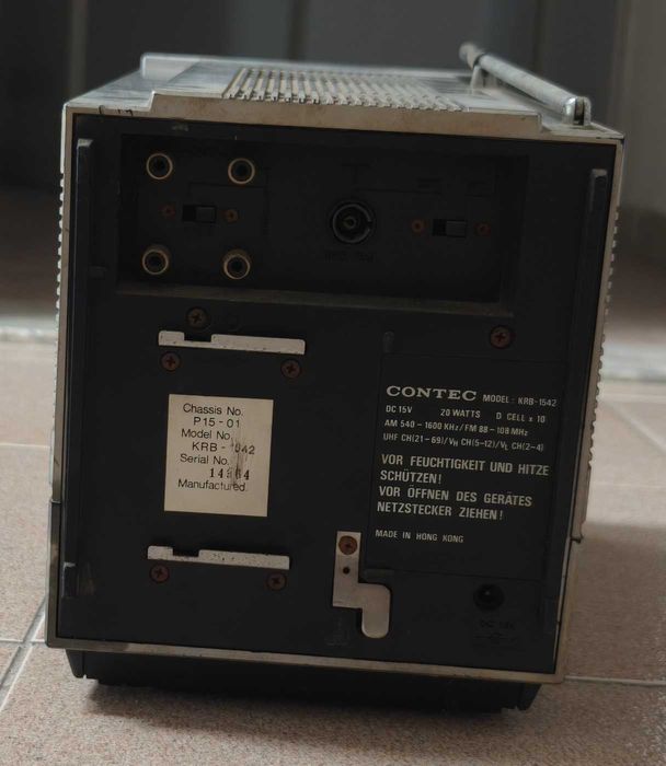 Televisão Contec KRB-1542 vintage