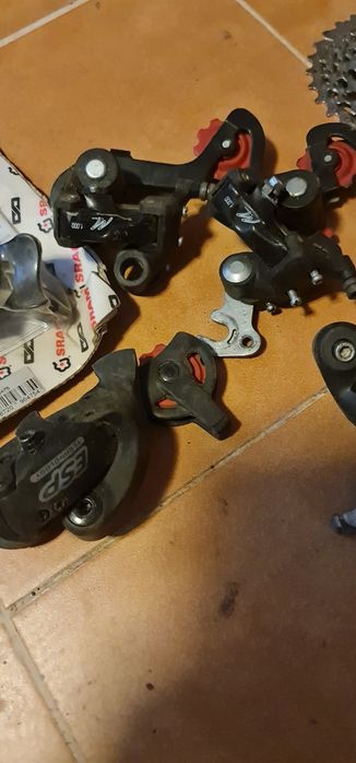 Peças novas SRAM para bicicleta