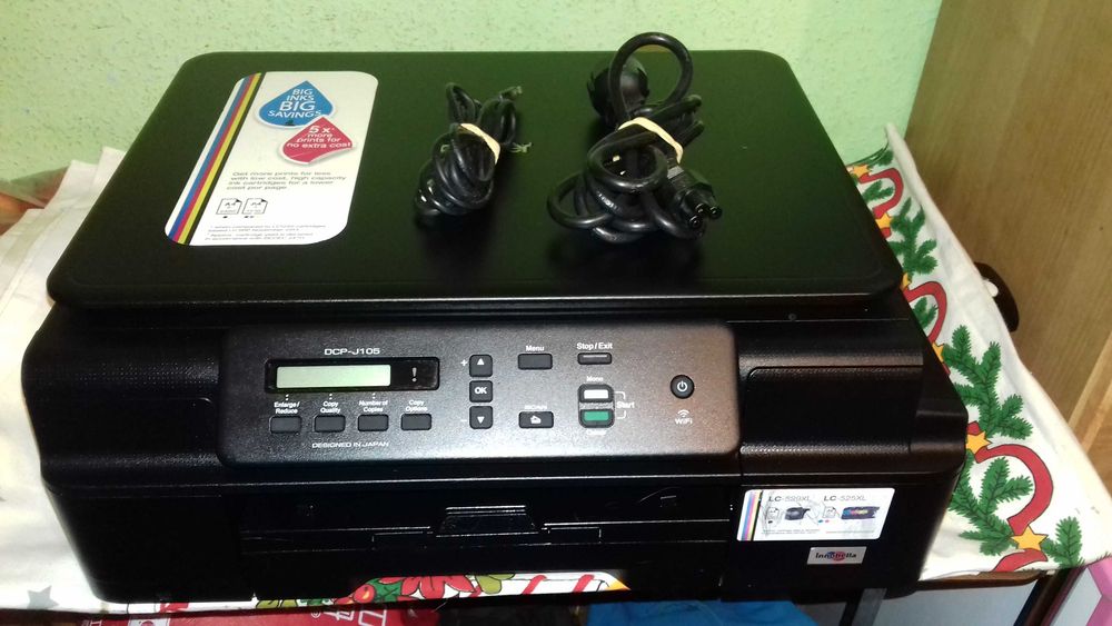 Drukarka BROTHER DCP - J 105 Tusze kolor