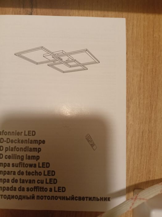 Lampa led biała 30/30