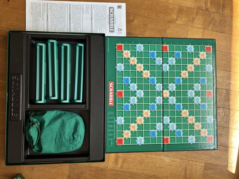 Scrabble gra planszowa wersja niemiecka
