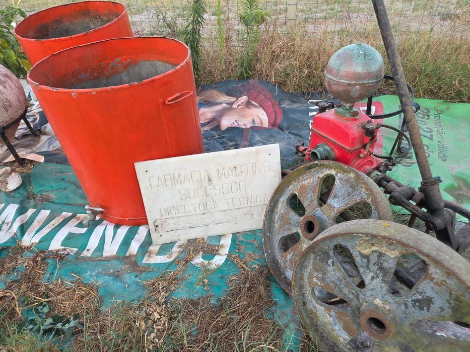 Par de poceiros agricolas em aço galvanizado