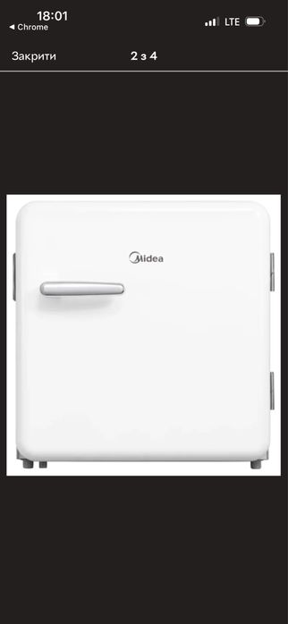 Холодильник Midea MDRD86SLF01