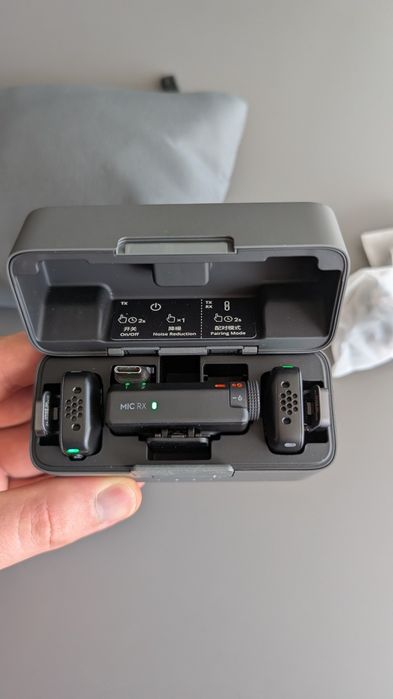 DJI Mic Mini 2TX + 1RX + Charging Case — бездротова мікрофонна система