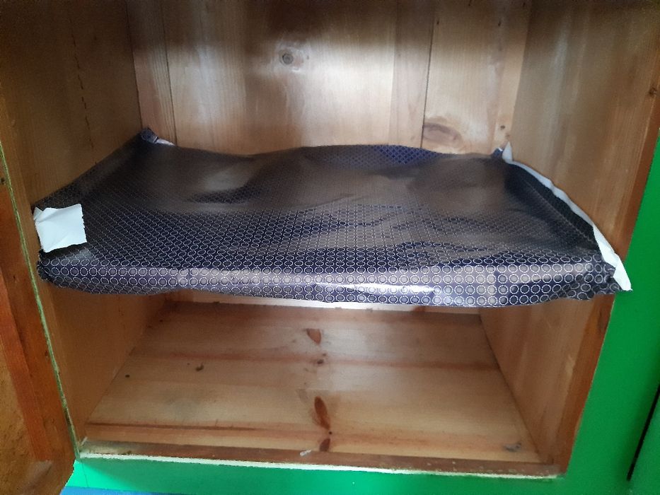 Recheio de casa antiga móvel de cozinha