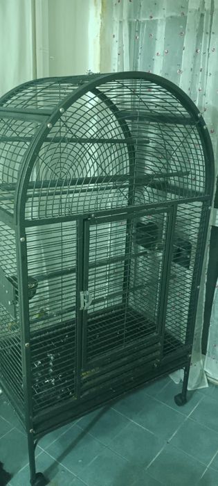Gaiola Grande para Papagaio – Com Rodas