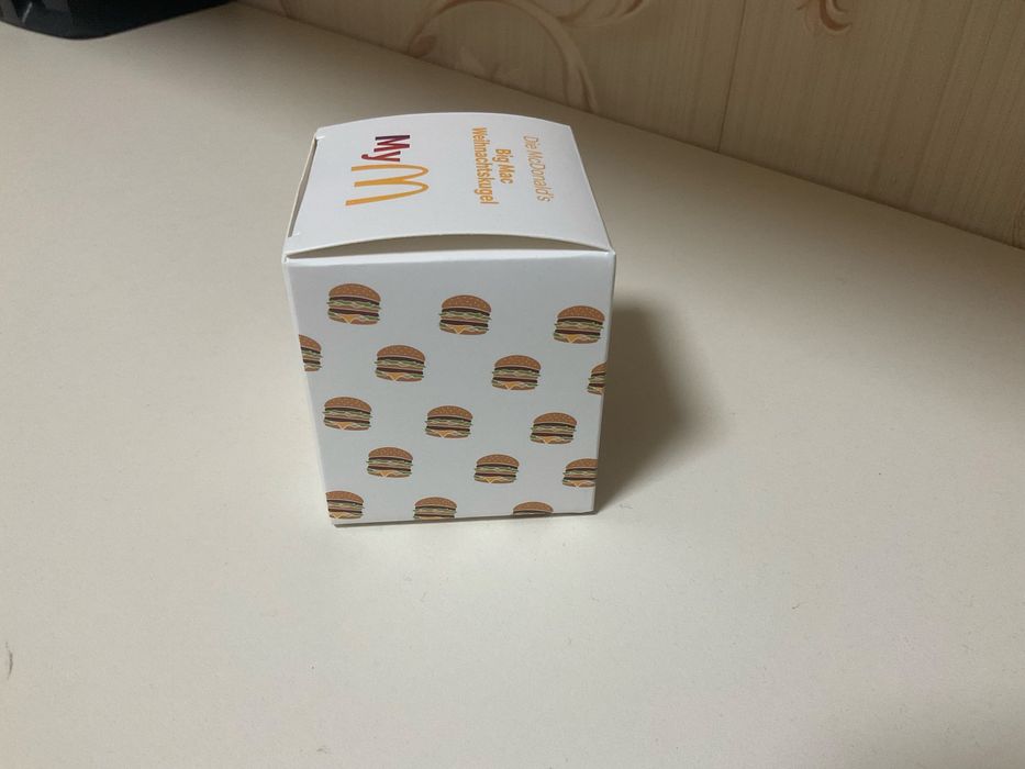 Big mac McDonalds игрушка на ёлку