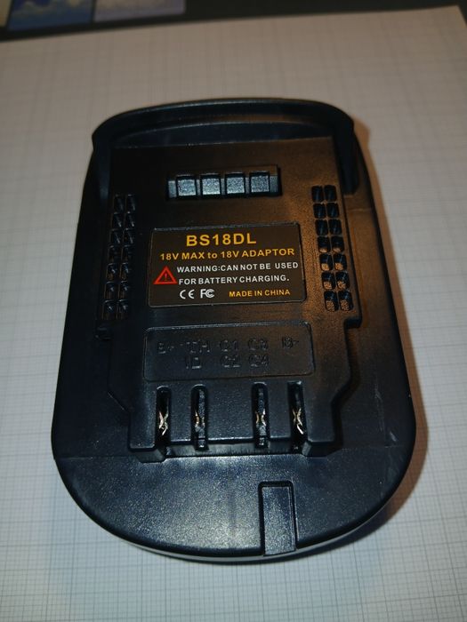 Adaptador bateria bosch/makita
