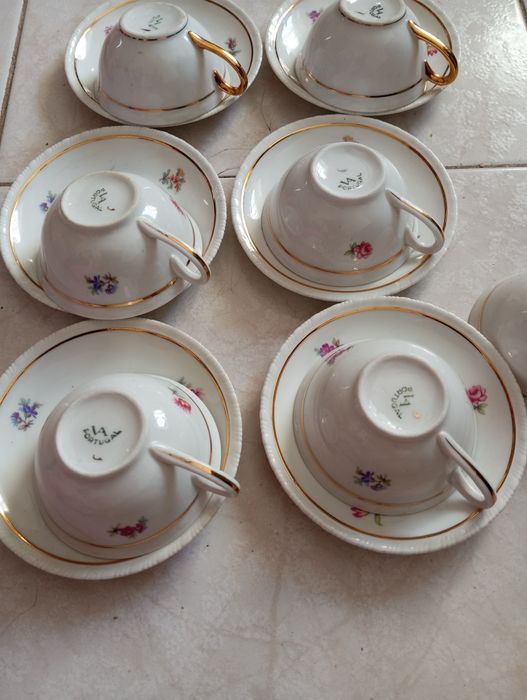 Chávena de café e pires Porcelana Vista Alegre