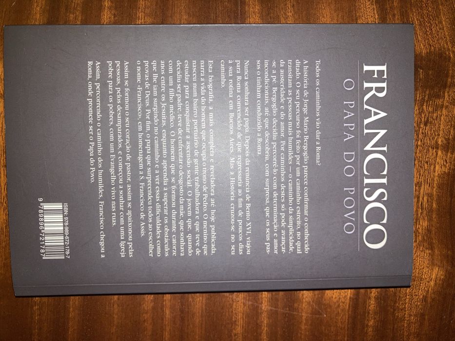 Livro “Francisco, o Papa do povo”