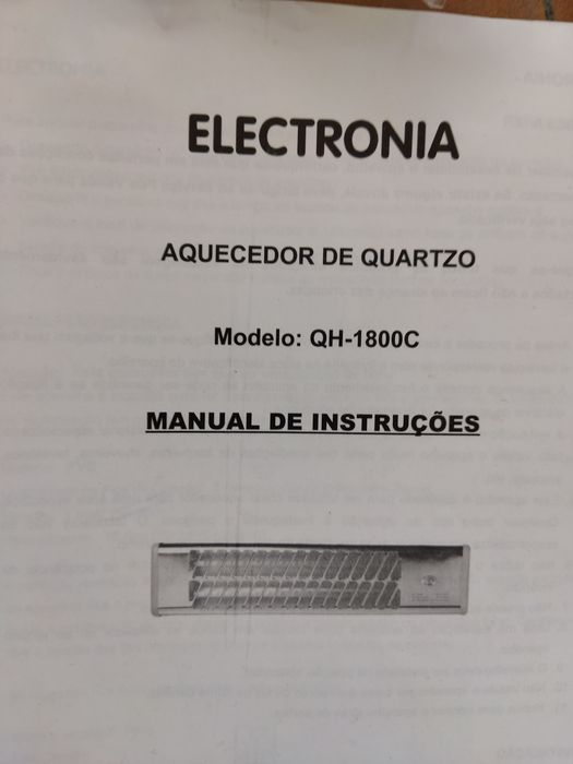 Aquecedor eletronia quartzo 1500w