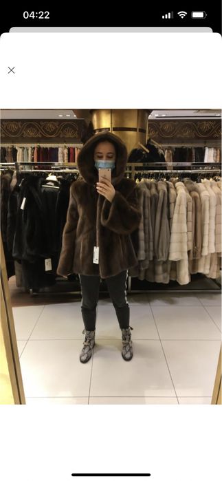 Шуба норкова нова